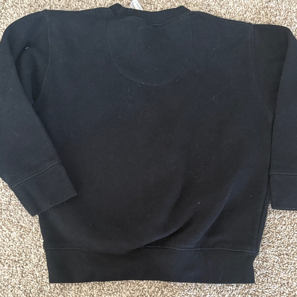 Kids black sweatshirt - Picture 4 of 4